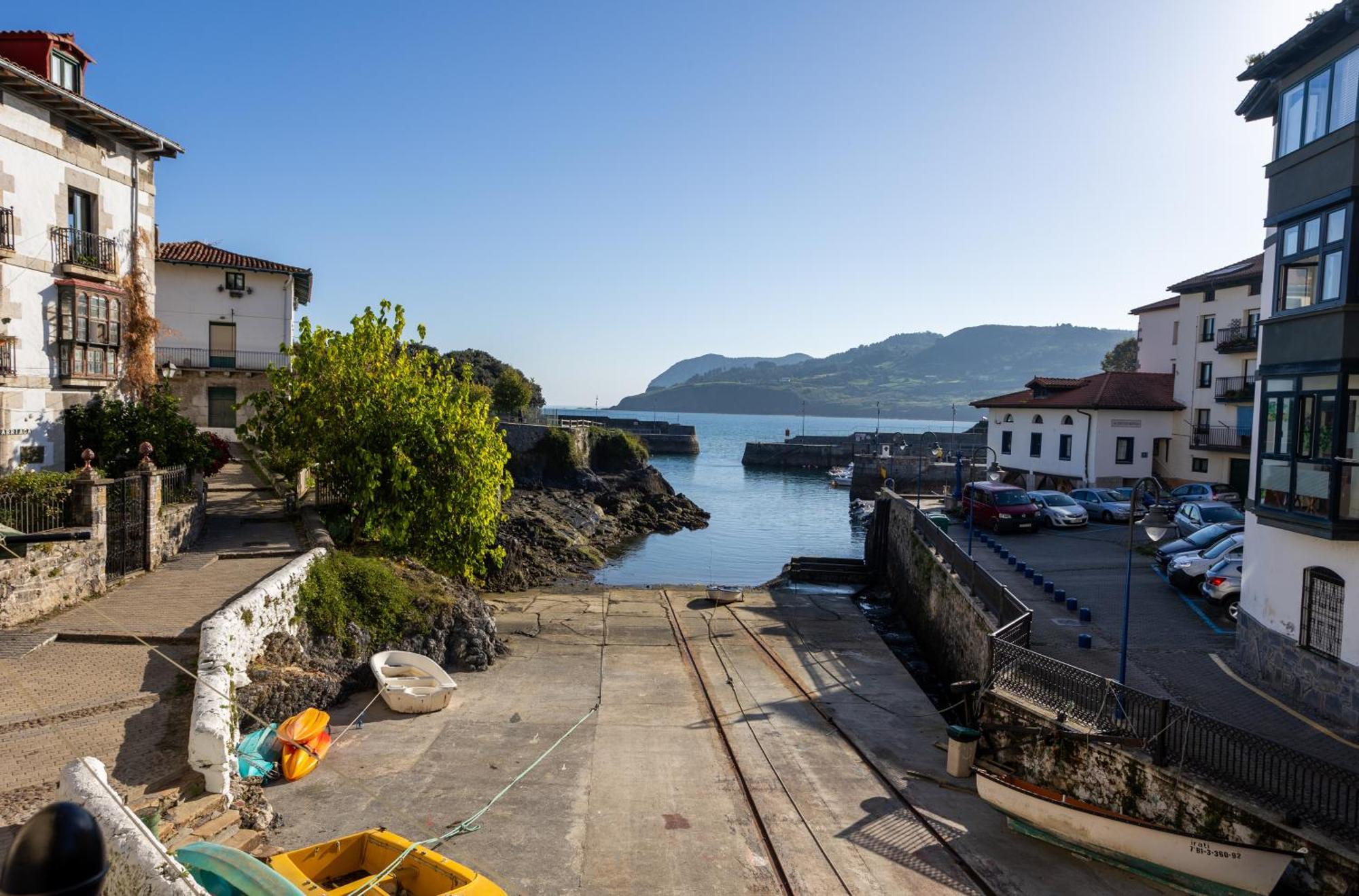 Ferienwohnung Mundaka Old Port Exterior foto