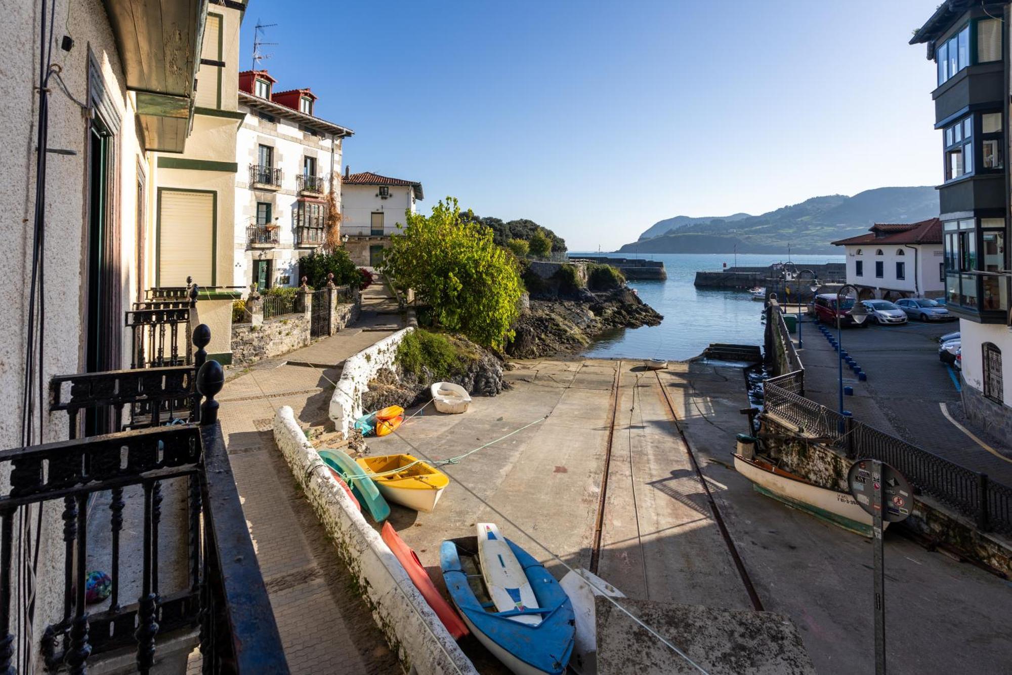 Ferienwohnung Mundaka Old Port Exterior foto